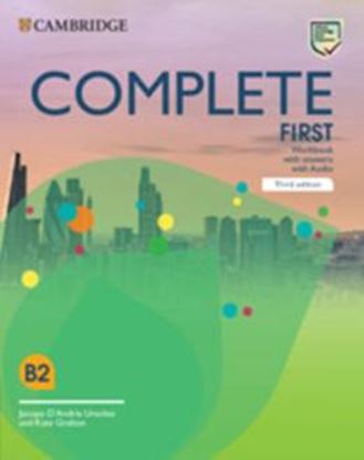 Imagem de COMPLETE FIRST WORKBOOK WITH ANSWERS WITH AUDIO - 3RD ED